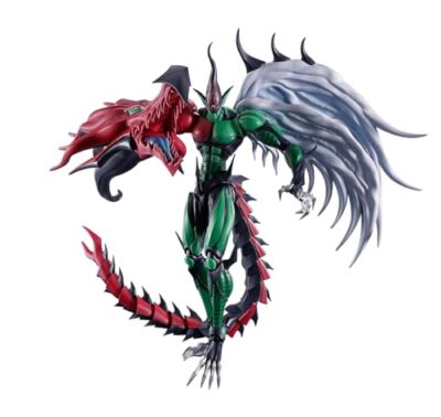 S.H. Monster Arts Yu-Gi-Oh! Elemental Hero Flame Wingman Painted Movable Figure-image