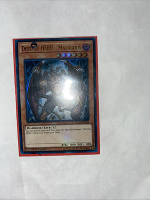 Destiny HERO - Malicious LEHD-ENA04 Legendary Hero Decks 1st Edition-image