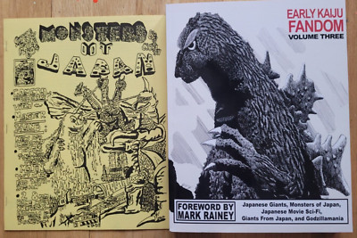 Early Kaiju Fandom book with original fanzine Monsters of Japan Godzilla-image