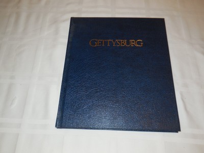 Gettysburg by Mcpherson. 1st Edition, Leather Bound with 4 Photos and map-image