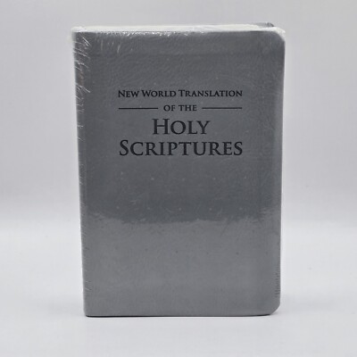 New World Translation of the Holy Scriptures Gray Soft Cover (NEW SEALED) -image