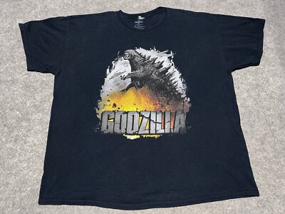 Godzilla XL Black Movie Theater Shirt-image