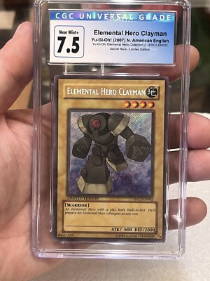 elemental hero clayman ehc2-en002  CGC 7.5-image