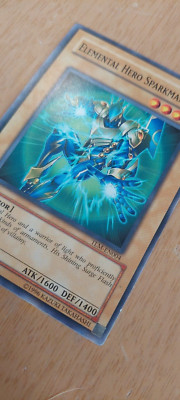 Elemental Hero Sparkman TLM-EN004 YuGiOh card (LP)-image