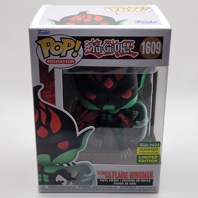 Funko Pop! Yu-Gi-Oh! Elemental Hero Flame Wingman #1609 SDCC 2024 Summer Con-image