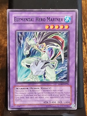 Elemental Hero Mariner - Yugioh Water Fusion - Vintage-image