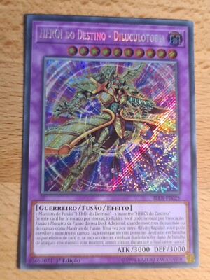 Destiny HERO - Dusktopia●YUGIOH●BLLR●2017●PORTUGUESE●SECRET RARE●1st●NM #6.344-image