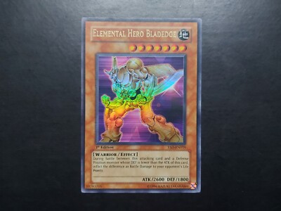 Yugioh - Elemental Hero Bladedge YSD-EN019 Ultra Rare 1st Edition-image