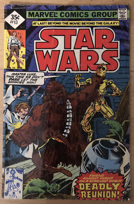 Star Wars 13 Goodwin Story Infantino Art; Chewbacca v Luke & Droids; Godzilla Ad-image