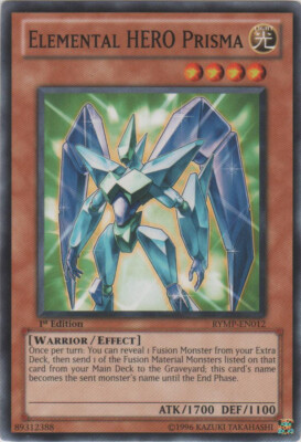 Yugioh! HP Elemental HERO Prisma - RYMP-EN012 - Common - 1st Edition Heavily Pla-image