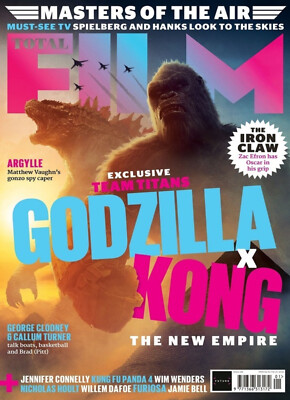 GODZILLA X KONG - Total Film Magazine - January 2024 - BRAND NEW-image
