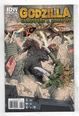 Godzilla Gangsters & Goliaths #4 Cover A Very Fine-image