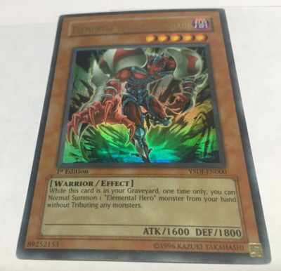 Elemental HERO Necroshade  YSDJ-EN000 STARTER DECK JADEN YUKI Ultra R Yu-gi-oh!-image