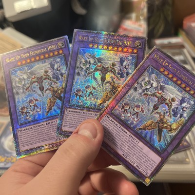 Yu-Gi-Oh! TCG 3x QCR Wake Up Your Elemental HERO MP24-EN018 x3 YUGIOH! NM-image
