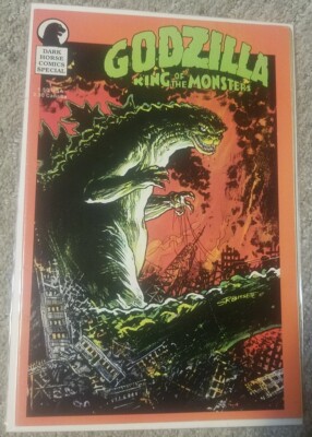 🔥1987 Godzilla King of the Monsters Dark Horse Comics Special #1 Fine Bissette-image