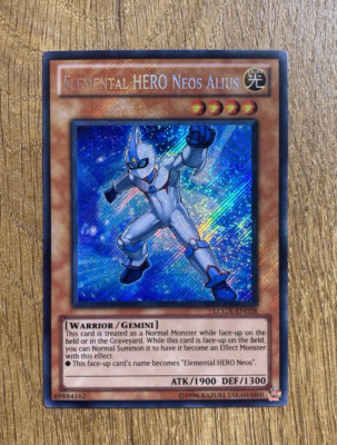 Elemental Hero Neos Alius | LCGX-EN028 | Secret Rare | YuGiOh Card | Mint-image