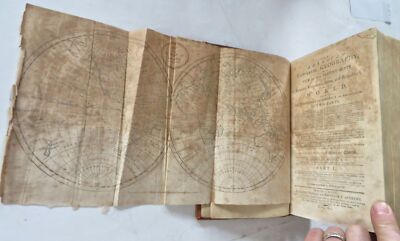 Jedidiah Morse's American Universal Geography 1802 leather book w/ maps Gridley-image