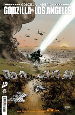 Godzilla Vs. America Los Angeles Cover A Hardman IDW 2025 NEW NM- OR BETTER-image