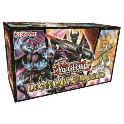 YuGiOh Legendary Hero Decks Collector's Set-image