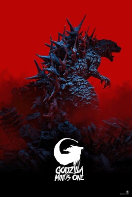 2024 BOTTLENECK GALLERY GODZILLA MINUS ONE - By Pascal Blanche SOLD OUT-image