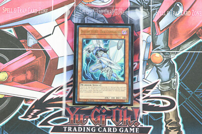 YuGiOh Destiny HERO - Disk Commander LEHD-ENA08 1st Edition Ultra Rare -image