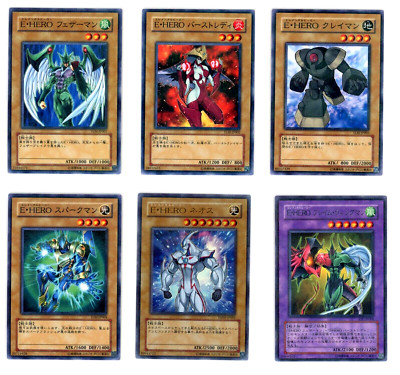 Yu Gi Oh Elemental HERO Burstinatrix Neos Flame Wingman Sparkman Parallel Rare-image