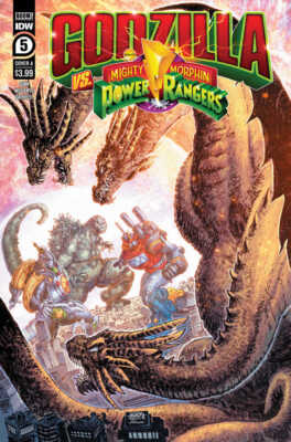 Godzilla vs Mmpr #5 (Of 5) Cover A Williams-image