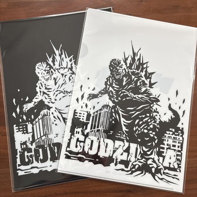 Shibuya Tadaomi Godzilla -1.0 Art Clear File Set-image