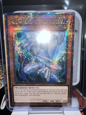 Destiny HERO - Disk Commander (Quarter Century Secret Rare) RA03-EN176  -image