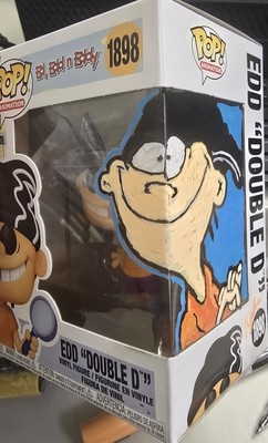 Custom ART Funko Pop! #1898 Edd from Ed, Edd n Eddy with protector-image