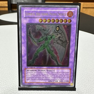 MP - Elemental Hero Shining Phoenix Enforcer - 1st Ultimate - EOJ-EN033 - YuGiOh-image
