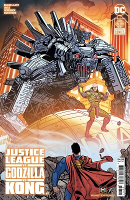 Justice League Vs Godzilla Vs Kong #6 Cover A Drew Johnson Cover DC COMICS 2024-image