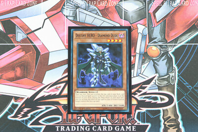 YuGiOh Destiny HERO - Diamond Dude LEHD-ENA06 1st Ed Common-image