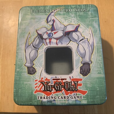 Yu-Gi-Oh Collectors Tin - ELEMENTAL HERO NEOS (Empty - No Cards)-image