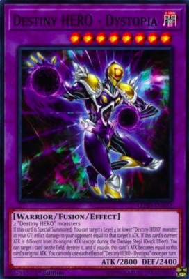 1X NM Destiny HERO - Dystopia - LEHD-ENA33 - Common 1st Edition yugioh-image