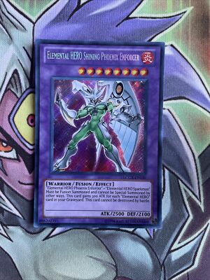 LCGX-EN139 Elemental Hero Shining Phoenix Enforcer UNL Edition Near Mint Yugioh-image