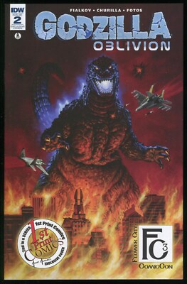Godzilla Oblivion 2 Exclusive Limited Variant Comic Joe Jusko art Ghidorah Kaiju-image