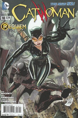CATWOMAN #18 (2011) ANN NOCENTI / RAFA SANDOVAL ART / DANIEL COVER ~ UNREAD NM-image
