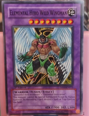 Yugioh Elemental Hero Wild Wingman - DP03-EN011 - Common 1st Edition -image