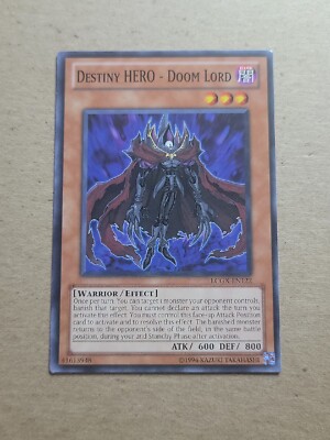 Destiny HERO - Doom Lord - LCGX-EN122 - Unlimited - YuGiOh-LP -image