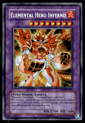 Yu-Gi-Oh! Elemental Hero Inferno #PP02-EN010 Near Mint-image