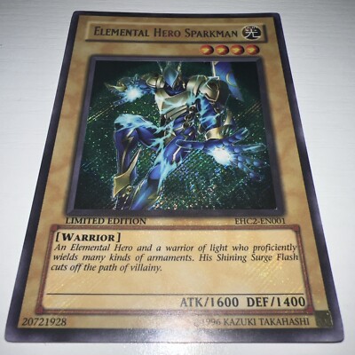 Elemental HERO Sparkman EHC2-EN001 Elemental Hero Collection 2 Limited Edition-image