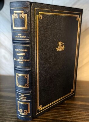 THUCYDIDES: THE HISTORY OF THE PELOPONNESIAN WAR Franklin Library, Greek History-image