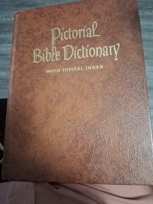 Vintage 1968 Pictorial Bible Dictionary With Topical Index & Maps-image