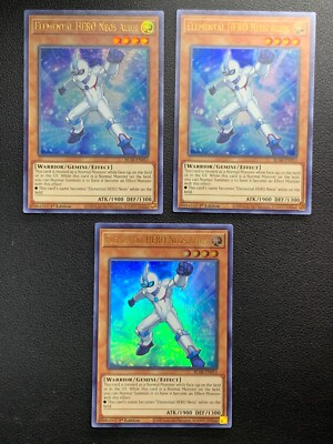 3x3x Elemental HERO Neos Alius BLAR-EN053 1st Edition Ultra Rare Yu-Gi-Oh! [3]-image