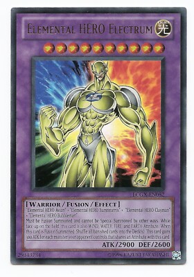 Elemental HERO Electrum LCGX-EN052 Ultra Rare Yu-Gi-Oh Card (Unl) New-image