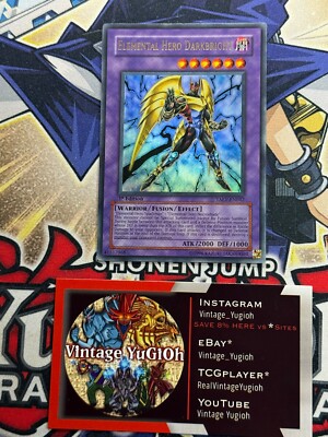 Yugioh Elemental Hero Darkbright TAEV-EN042 1st Edition Ultra Rare VLP-image