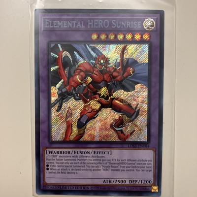 Elemental HERO Sunrise LDS3-EN104 Legendary Duelists: Season 3 Limited Edition-image