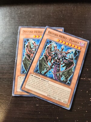 2x Destiny HERO - Plasma - RYMP-EN036 - Common - 1st Edition Near Mint y16-image