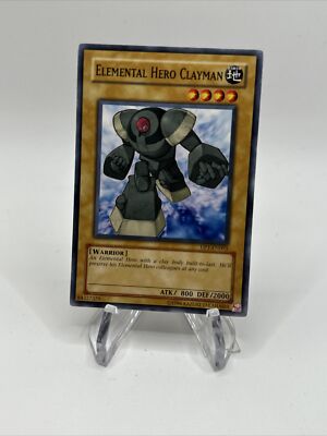 Yu-Gi-Oh! TCG Elemental Hero Clayman Duelist Pack 1: Jaden Yuki DP1-EN003...-image
